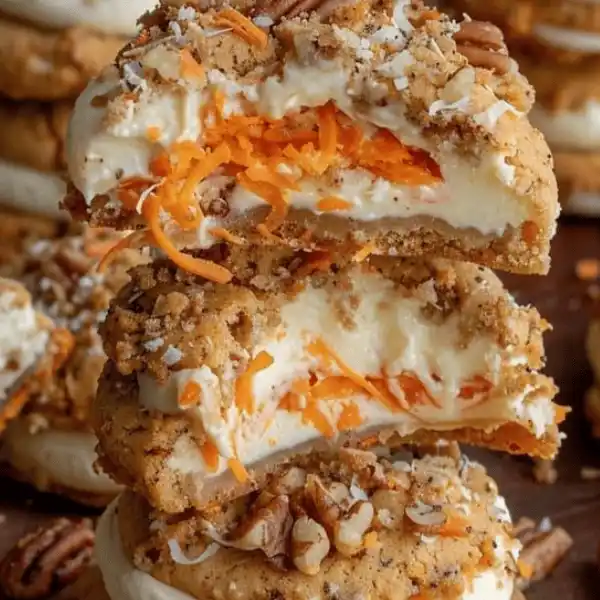 Galleta Zanahoria, avena y queso crema