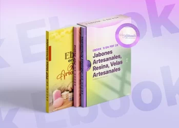EBOOK de Jabones Artesanales, Resina, Velas